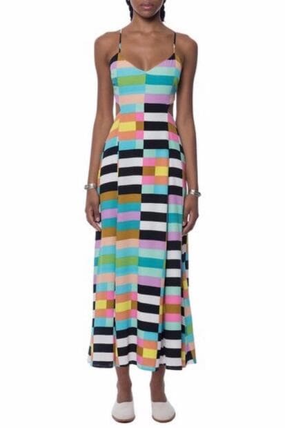 Rainbow flag stripe Mara Hoffman dress — photo 1 of 4