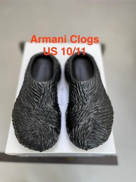 Emporio Armani Clogs Fits 10/11us