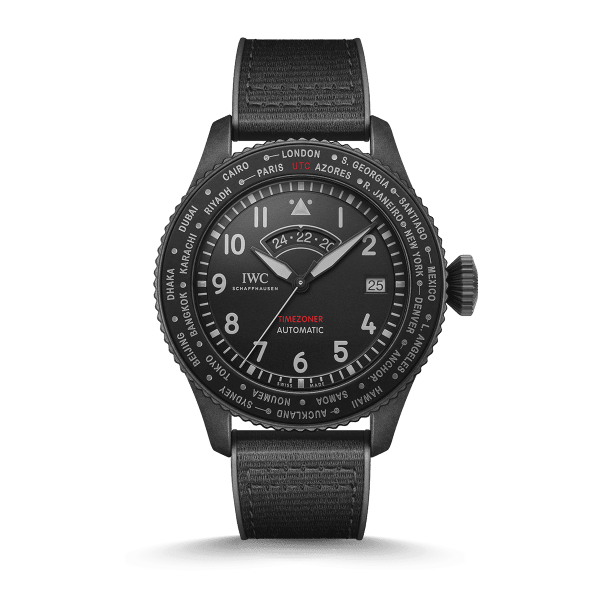 IWC Schaffhausen Pilot’s Watch Timezoner TOP GUN Ceratanium® — photo 1 of 1