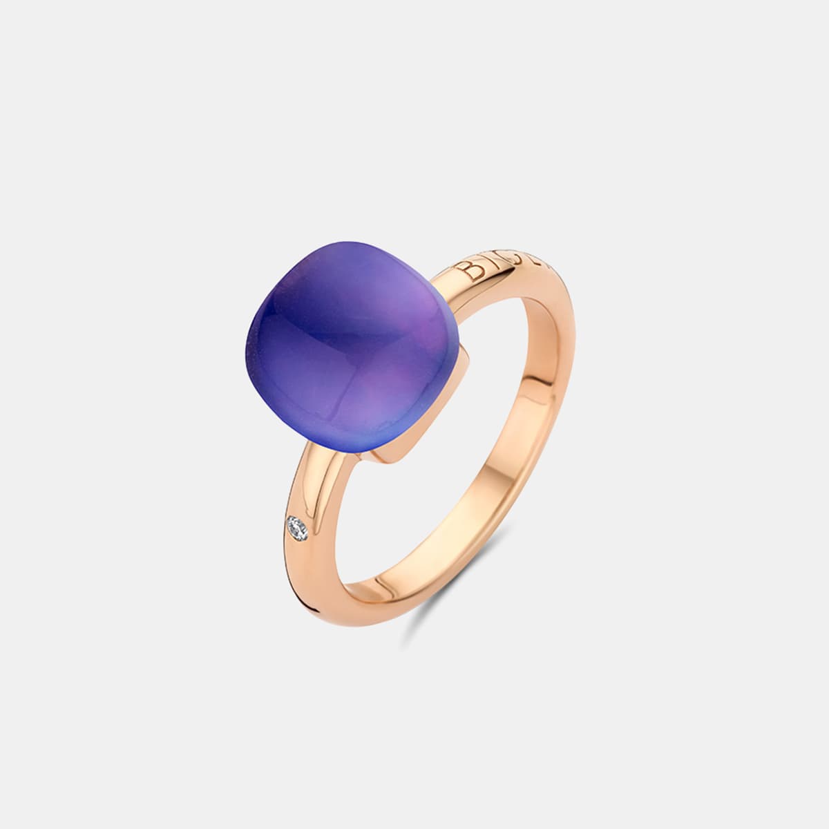 Bigli Mini Sweety Ring mit Amethyst und Lapislazuli — photo 1 of 5