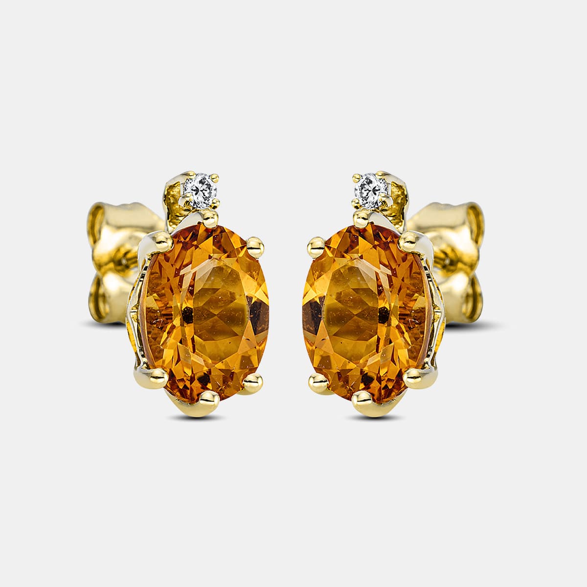 Diamonds Fashion Ohrstecker mit Citrin — photo 1 of 1