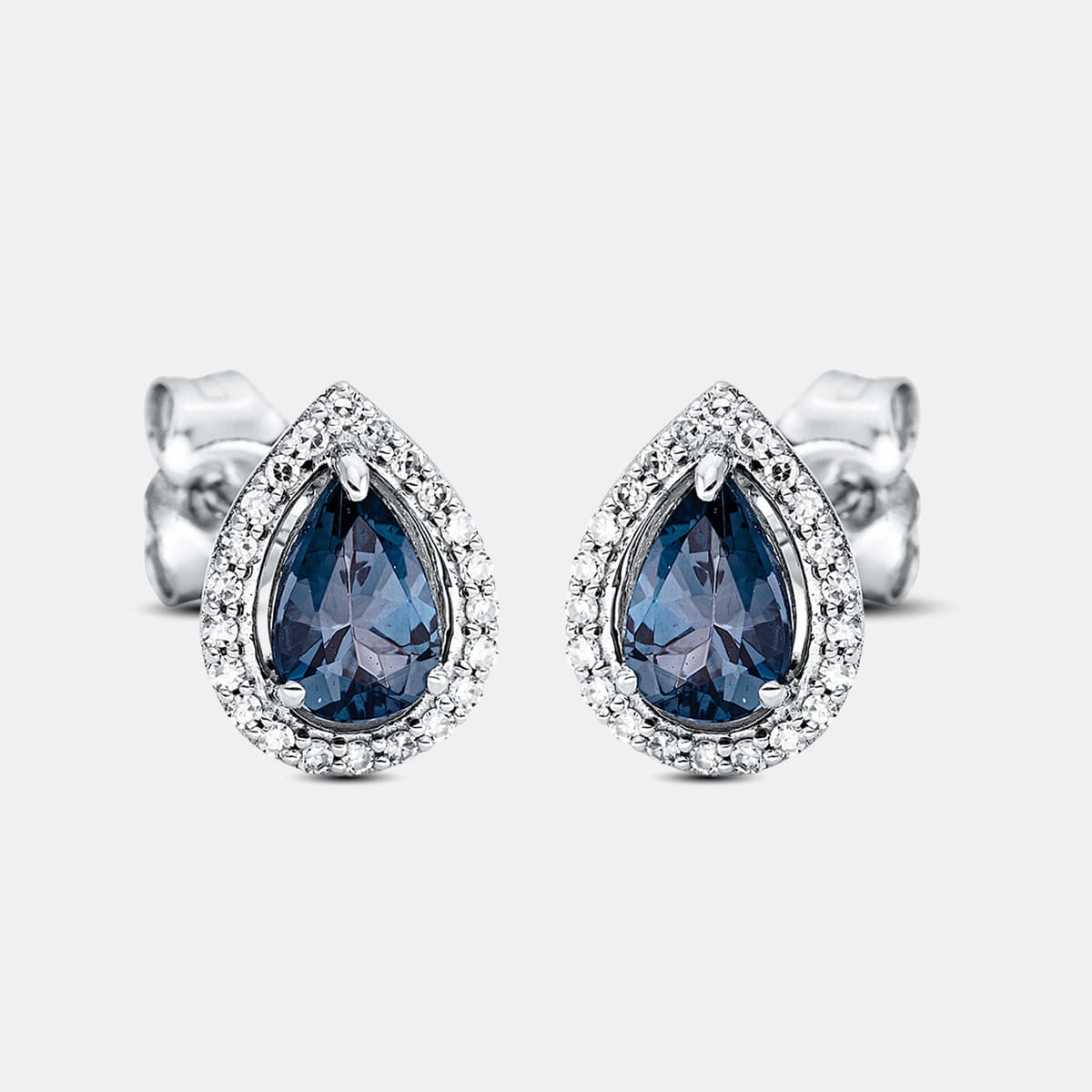 Diamonds Fashion Ohrstecker mit Topas London Blue — photo 1 of 1