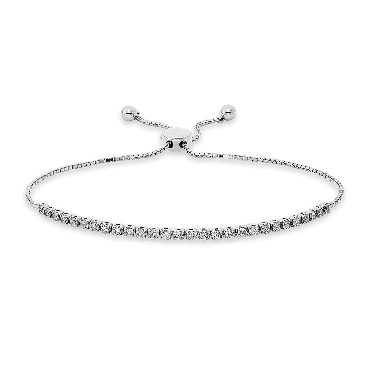 Diamonds Armband Weißgold 28 Brillanten 0,73 ct. — photo 1 of 1