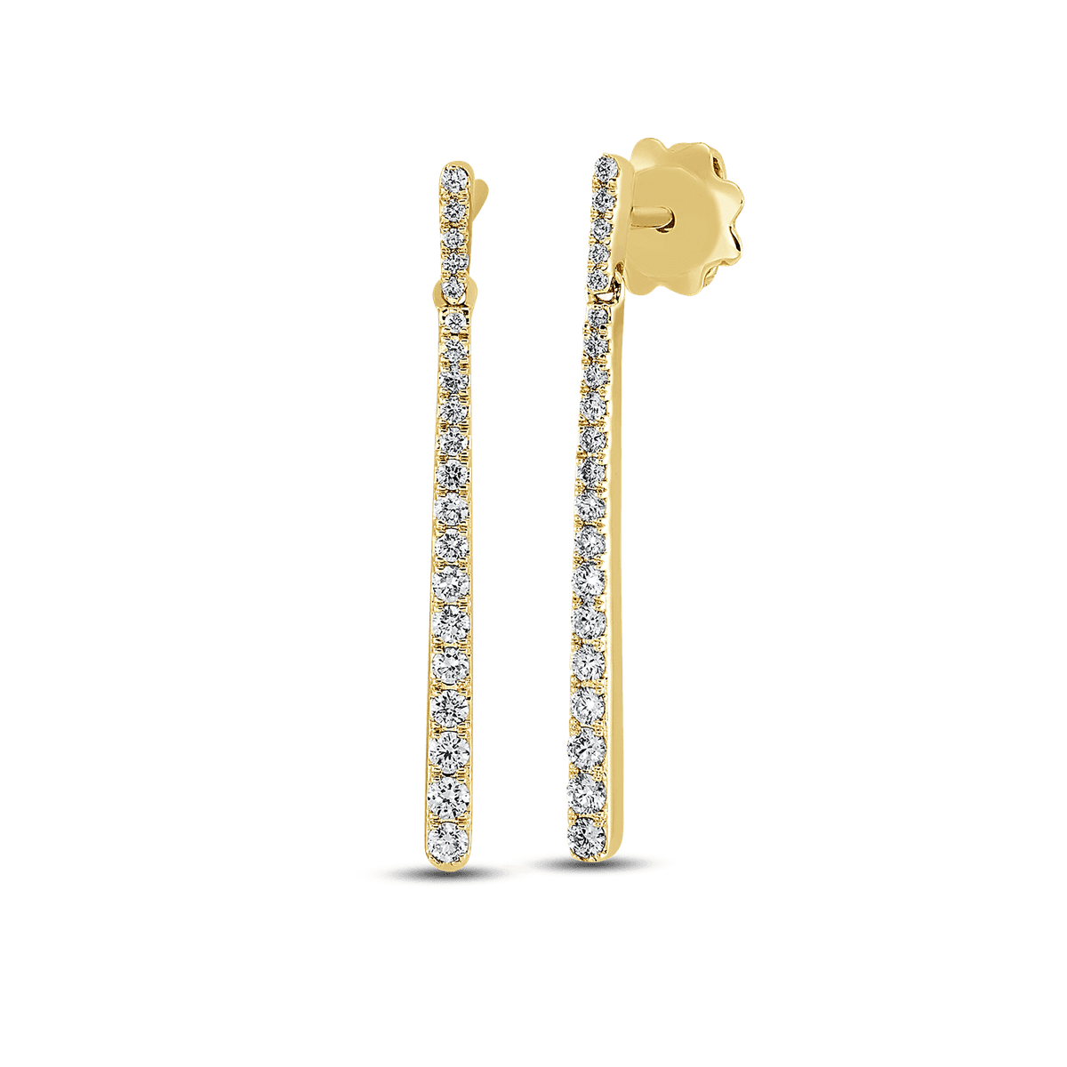 Diamonds Ohrschmuck 18kt GG 0,42 ct. 40 Brillanten — photo 1 of 1