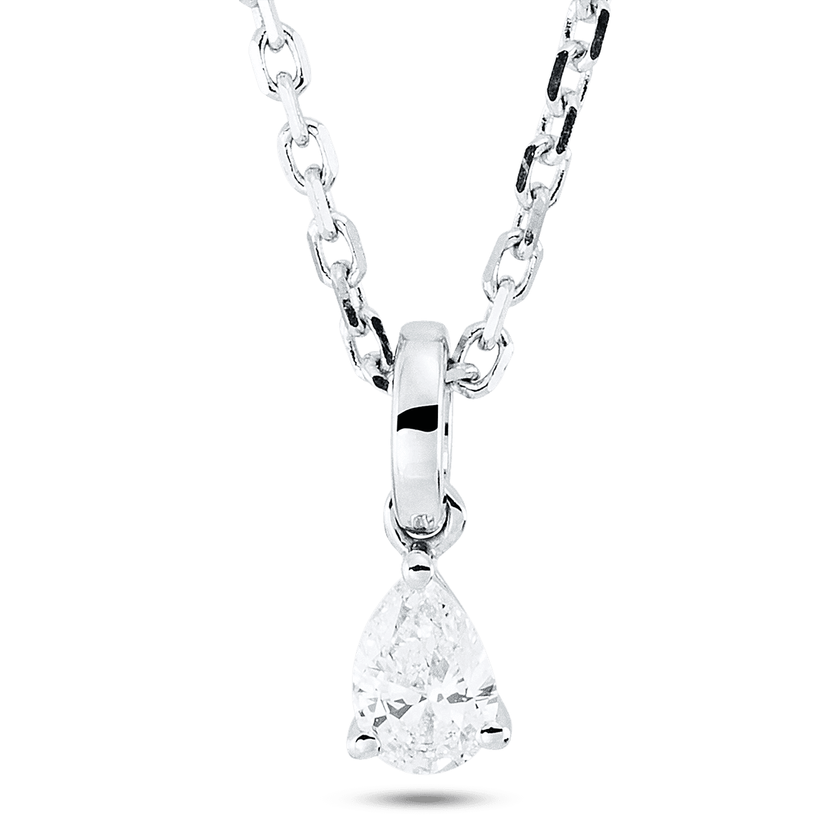 Diamonds Modern Collier Tropfen 0,14 ct. — photo 1 of 2