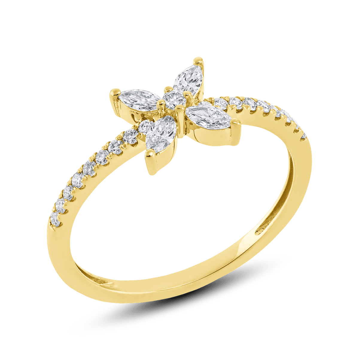 Diamonds Modern Ring Navette 0,33 ct. — photo 1 of 2