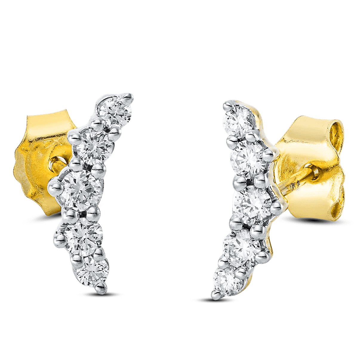 Diamonds Modern Ohrstecker Brillanten 0,25 ct.